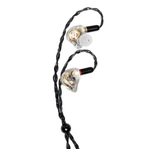 Stagg SPM-PRO TR 2-Driver In-Ear Monitors (Transparent)