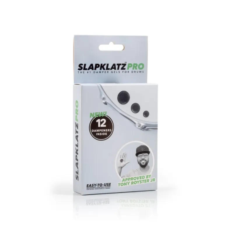 Slapklatz Pro 12 Drum Dampers BLACK
