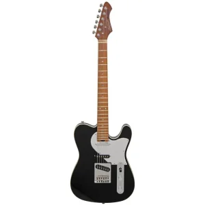 Aria 615 GTR Electric Guitar BK (Black)