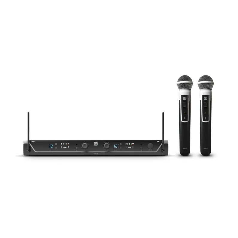 LD Systems U306 HHD 2 Dual - Wireless Microphone System LDU306HHD2