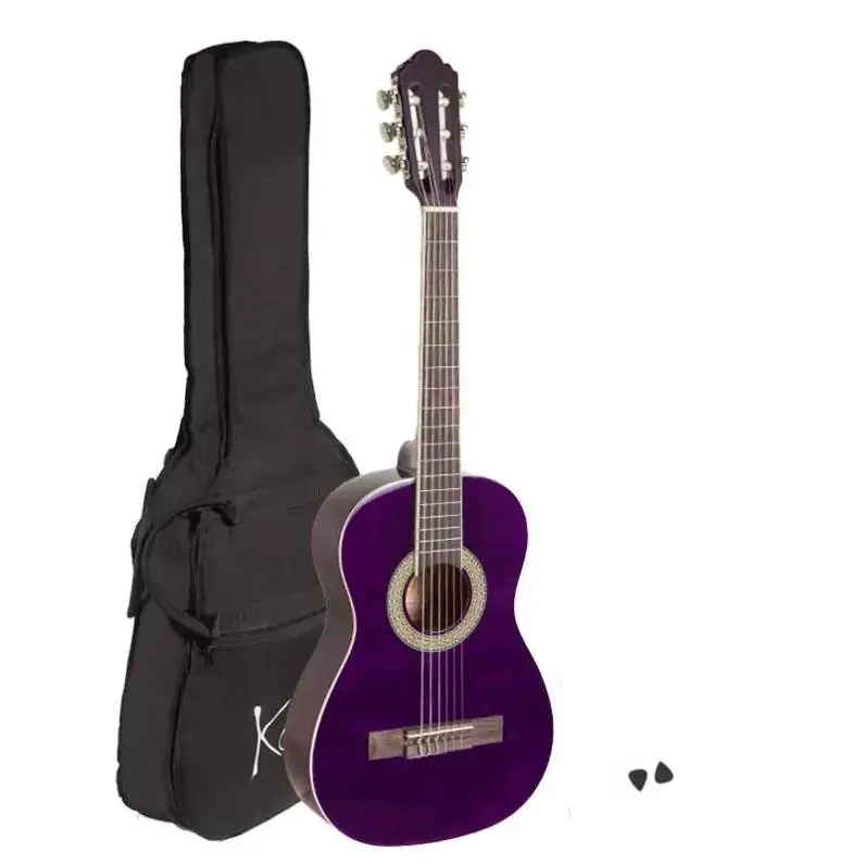 Koda HG34201PKPU 1/2 Classical Guitar Nylon Strings Purple