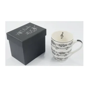 Mug Notelines White 300 ML