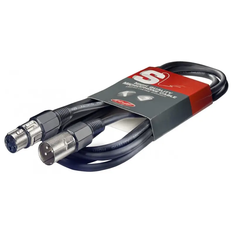 Stagg SMC10 Black 10 Metre XLR Microphone Cable