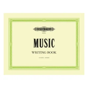 Music Writing Book ( 10 Staves ) Oblong