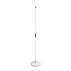 Gravity MS23W Microphone stand with round base, white Main
