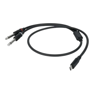 DAP FL111 USB-C to 2 Mono Jack L-R