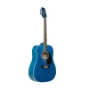 STAGG SA20D BLU Blue dreadnought acoustic guitar Main