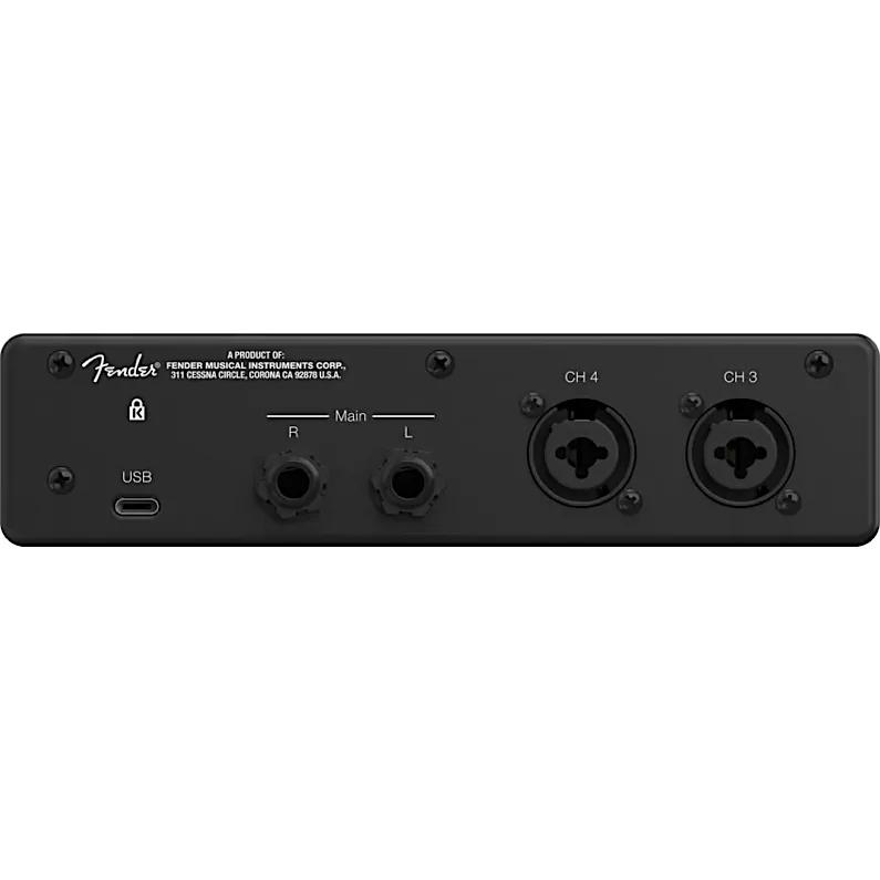 Fender Quantum LT 4 USB-C Audio Interface (2777700613)