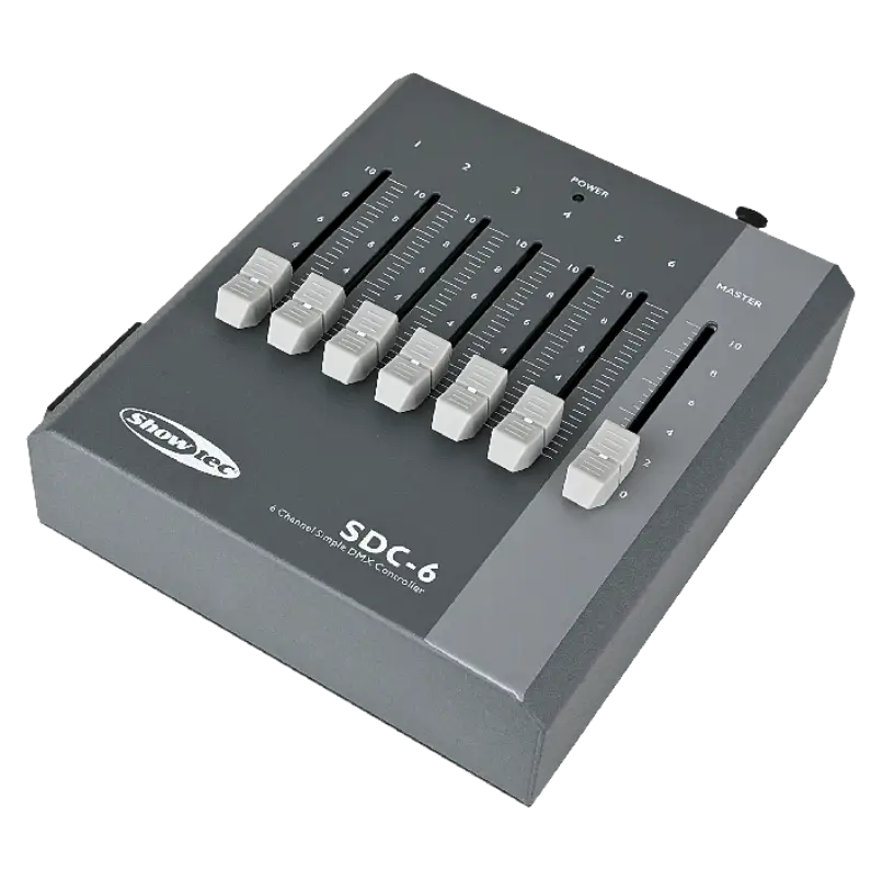 Showtec SDC 6 6 Channel DMX Controller Main Showtec SDC-6 6-Channel DMX Controller Main
