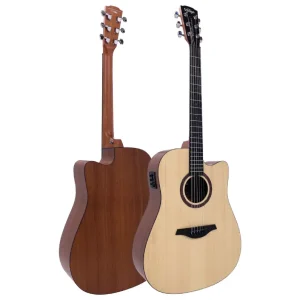 Vintage VE440MS Statesboro Dreadnought EQ
