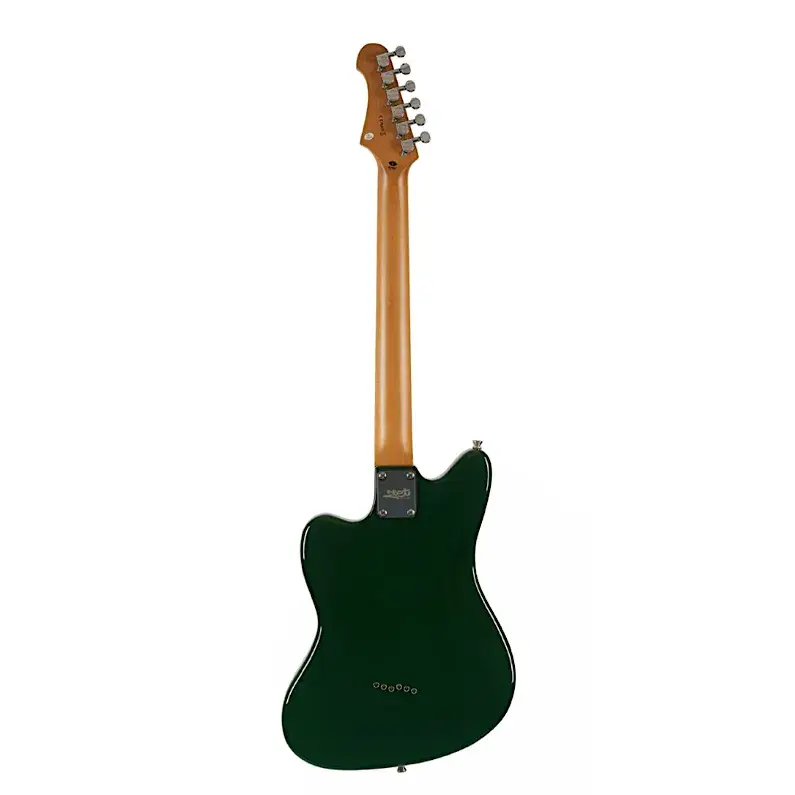JET JJ-350 GR R Electric Guitar – Jaguar-Style Offset | Green