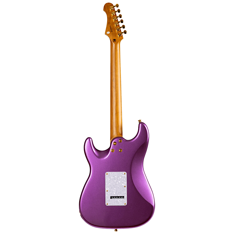 JET JS-480 VI G Electric Guitar – Violet with Gold Hardware