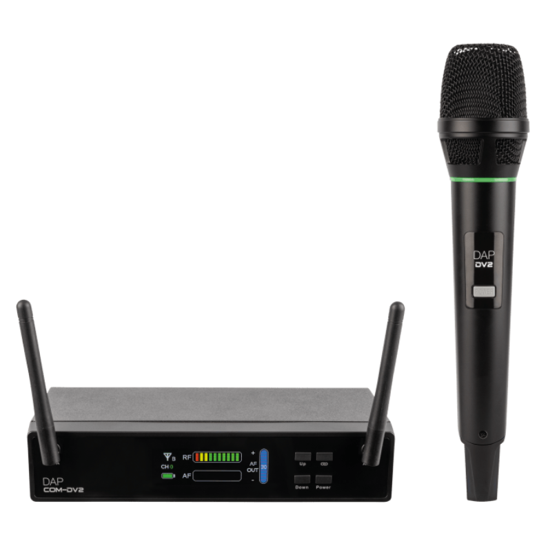 DAP COM DV-2 Wireless Handheld Microphone Set