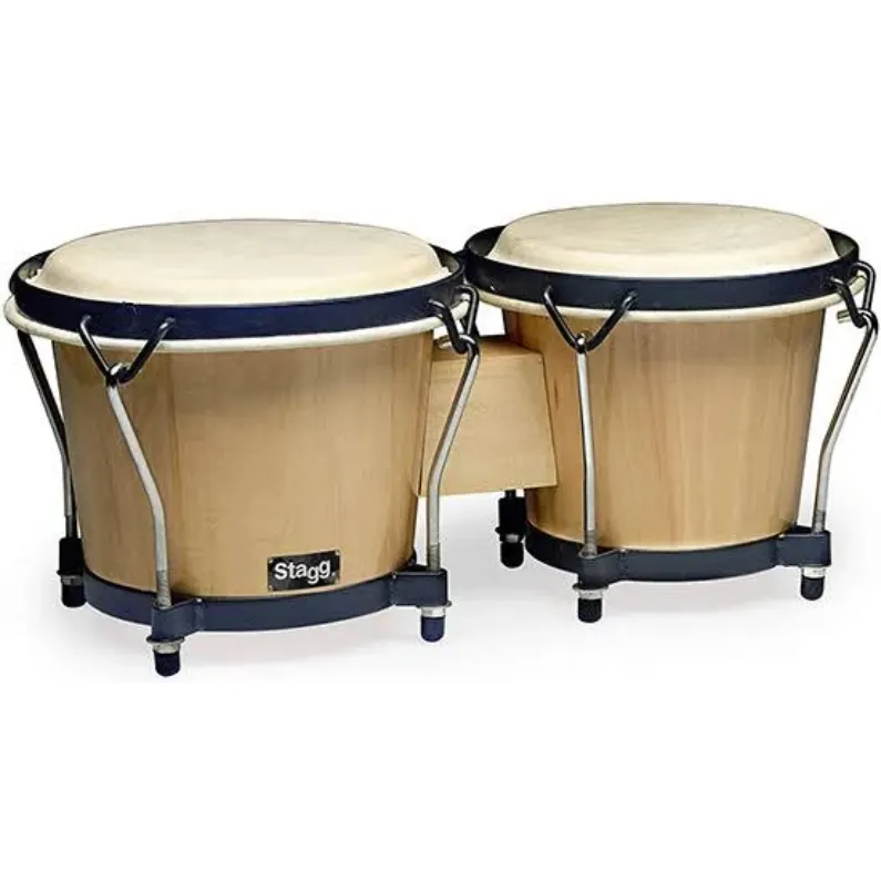 Stagg BW300-N Deluxe Latin Natural Wood Bongos