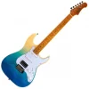 JET JS‑450 TBL Flame Top _ Roasted Maple HSS – Transparent Blue Main Image