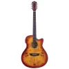 Washburn Deep Forest Burl ACE Cutaway Acoustic Electric Guitar Main Image Washburn Deep Forest Burl ACE Cutaway Acoustic Electric Guitar Main Image